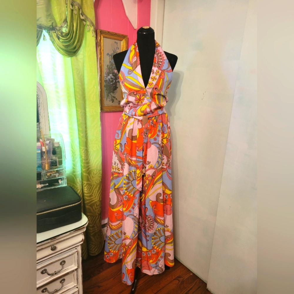 79s style retro dress